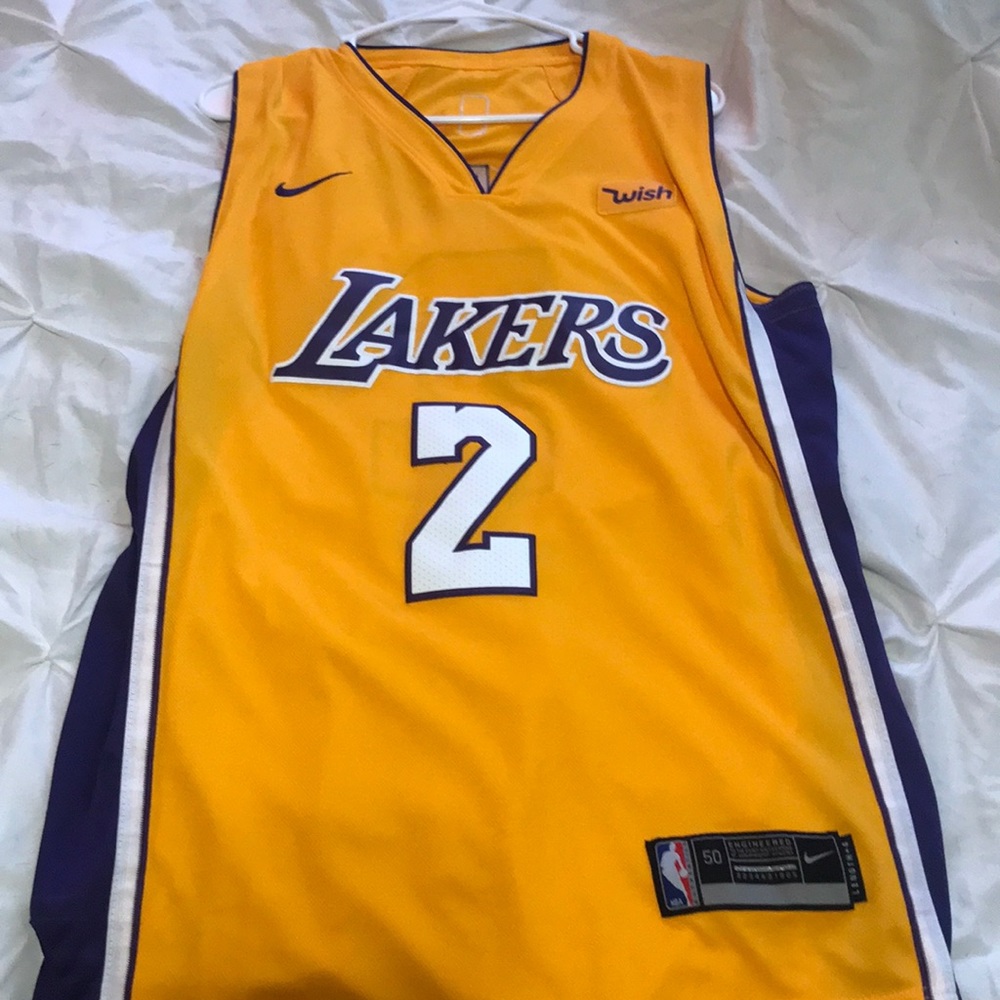 100% Authentic NBA Lonzo Ball jersey